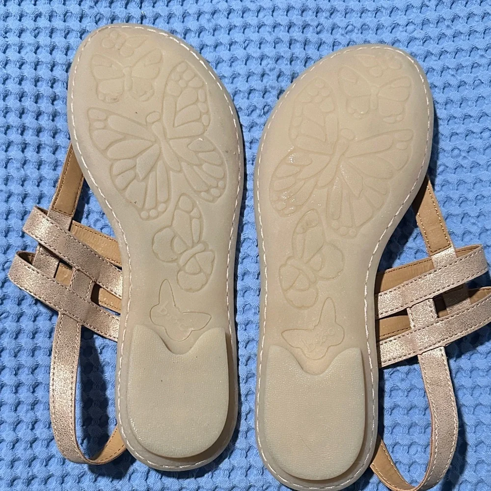 b.o.c. Tan Women's Sandals with Butterfly Design - Picture 3 of 3